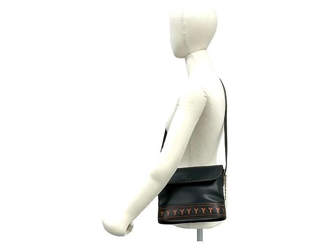 Borsa a Spalla in Pelle Cassandra Yves Saint Laurent Nero - vista 2