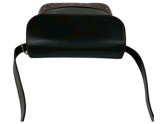 Borsa a Spalla in Pelle Cassandra Yves Saint Laurent Nero - vista 4