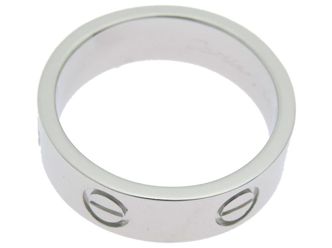 Anello Cartier Love in Platino 950 - vista 2