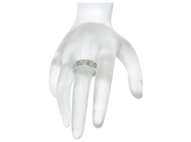 Anello Cartier Love in Platino 950 - vista 8