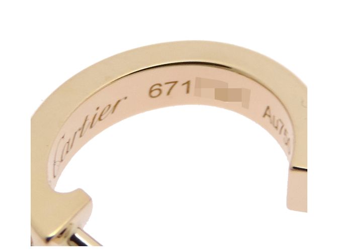 Orecchini modello piccolo a cerchio Cartier Love - vista 7