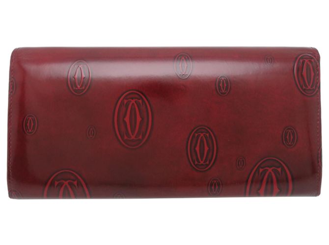 Cartera Larga para Mujer Cartier L3000722 Roja Burdeos - vista 2