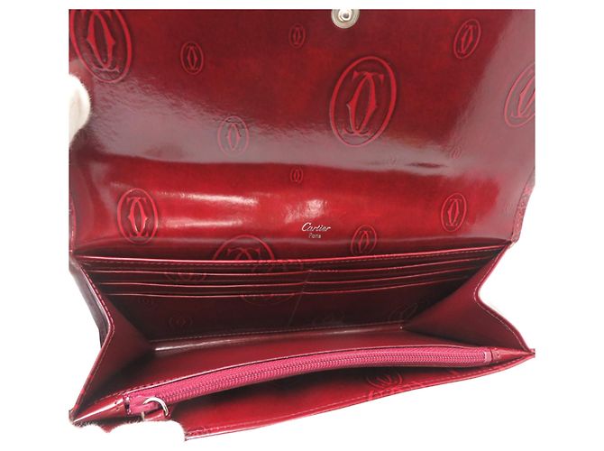 Cartera Larga para Mujer Cartier L3000722 Roja Burdeos - vista 6