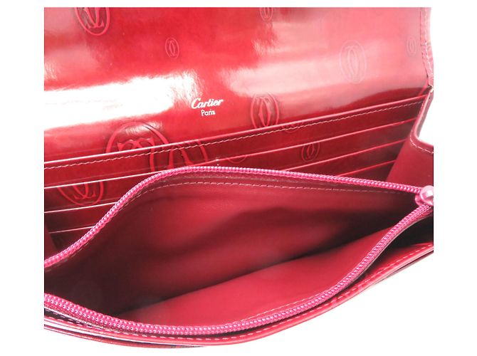Cartera Larga para Mujer Cartier L3000722 Roja Burdeos - vista 7