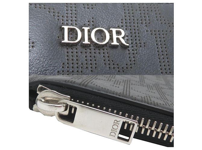 Pochette da uomo Christian Dior Oblique Galaxy Nero - vista 10