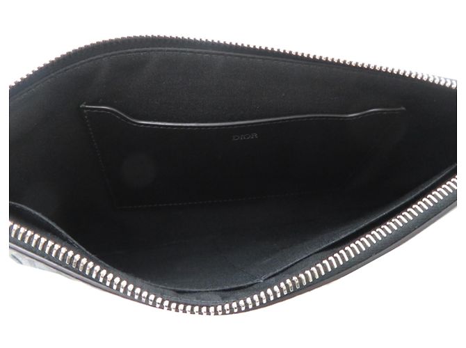 Pochette da uomo Christian Dior Oblique Galaxy Nero - vista 5