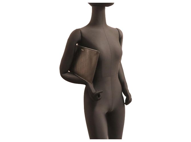 Pochette da uomo Christian Dior Oblique Galaxy Nero - vista 8