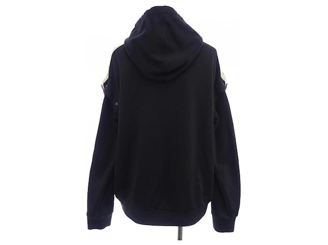 Sudadera de algodón Gucci Negro Beige - vista 2