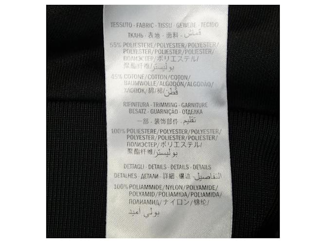 Sudadera de algodón Gucci Negro Beige - vista 3