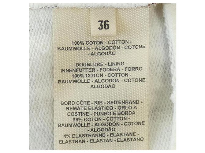 Hermès Gonna in cotone Hermes Bianco - vista 3