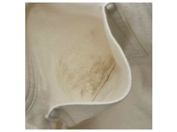 Jeans de algodão Chanel Branco - vista 4
