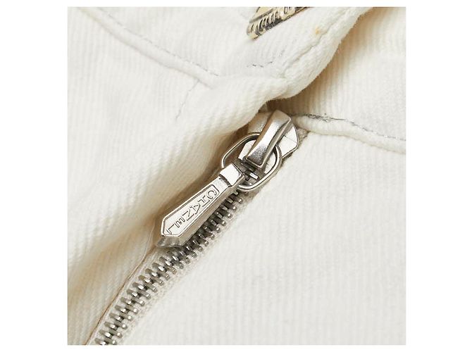 Jeans de algodão Chanel Branco - vista 5