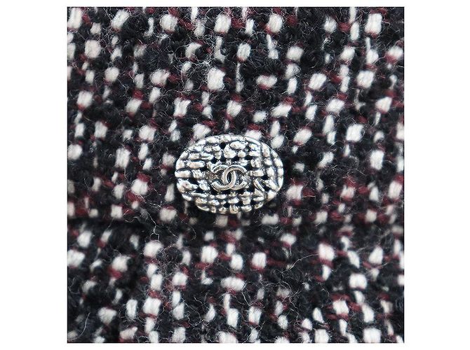Timeless Falda de lana de alpaca de tweed de Chanel Castaño - vista 3