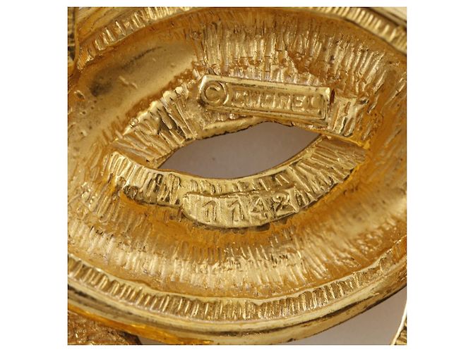 Spilla Matelassé Coco Mark di Chanel D'oro - vista 10