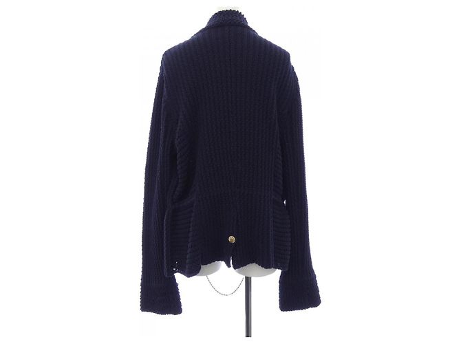 Timeless Cárdigan Chanel P40706K02995 Azul Azul marino - vista 2