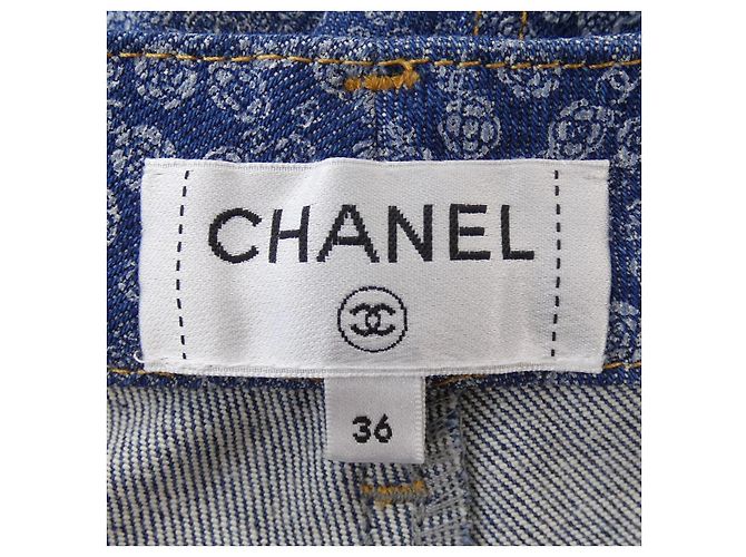 Jeans Chanel P71263V62852 Blanco Azul - vista 5