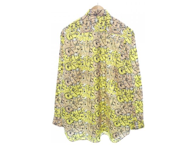 Comme Des Garcons Camicia Comme des Garçons Bianco Beige Giallo - vista 2