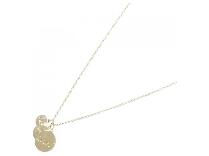Autre Marque 14K Gelbgold-Diamant-Halskette Golden - Ansicht 2