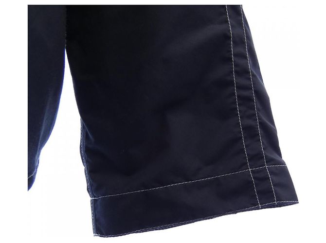 Blouson in nylon Hermès Blu Blu navy - vista 6