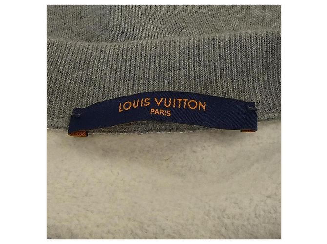 Sudadera de algodón Louis Vuitton Castaño Negro - vista 4