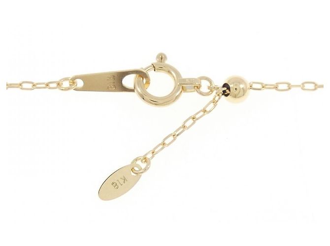 Autre Marque Collana con diamante a forma di fiore in Au750 D'oro - vista 5
