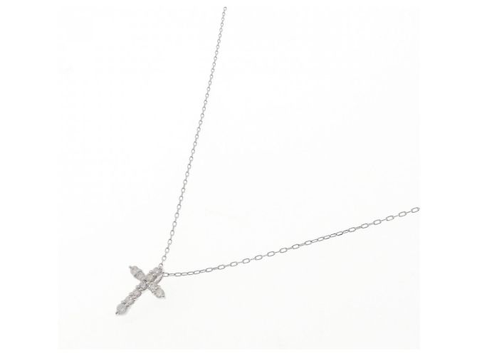 Autre Marque Collana in platino e diamanti Argento - vista 2