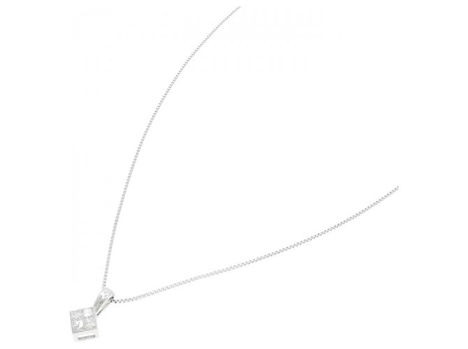 Autre Marque Collana in diamante in oro bianco Au750 Argento - vista 2