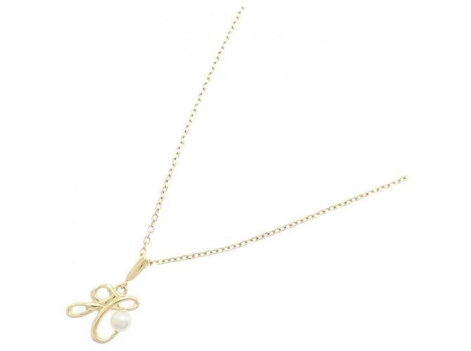 Collana Mikimoto in oro Au750 con perle Akoya D'oro - vista 2