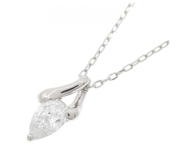 Autre Marque Collana in diamante Pt900 Pt850 Argento - vista 3