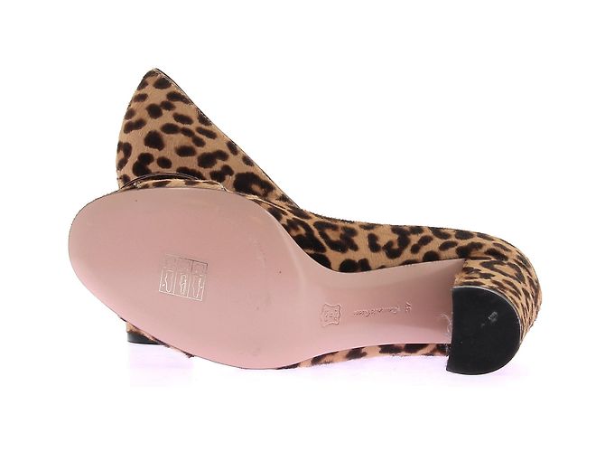 Gianvito Rossi Lederpumps mit Leopardenmuster 37 Beige - Ansicht 7