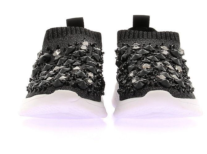 Fred Baskets noires à sequins - vue 4