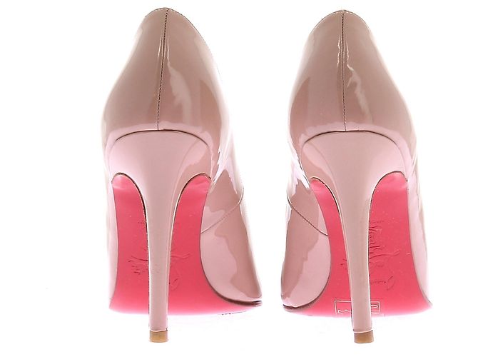 Christian Louboutin Lackleder-Pumps Beige - Ansicht 5