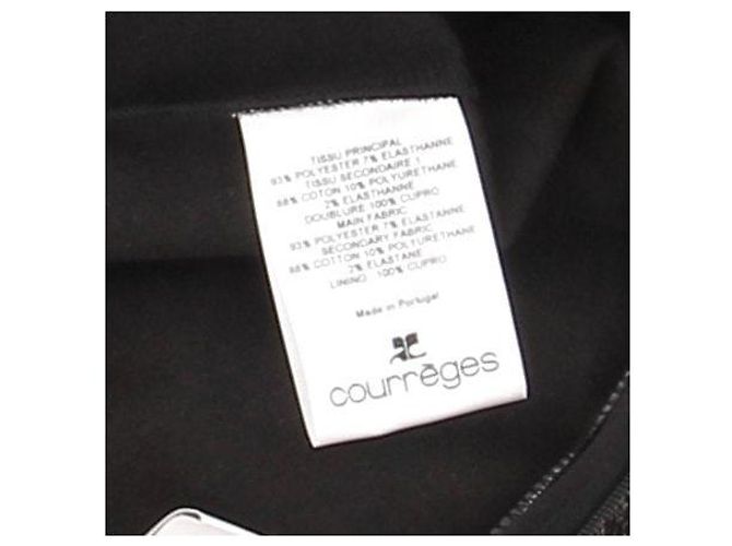 Courreges Body in similpelle lucida Nero - vista 4
