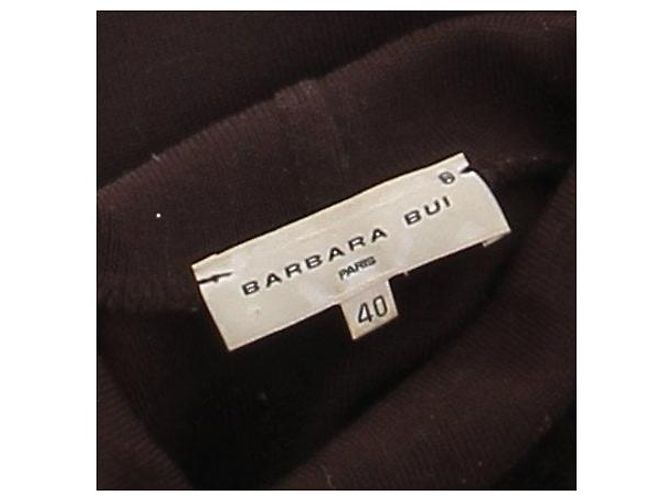 Barbara Bui Brauner Rollkragenpullover aus Pelz - Ansicht 5