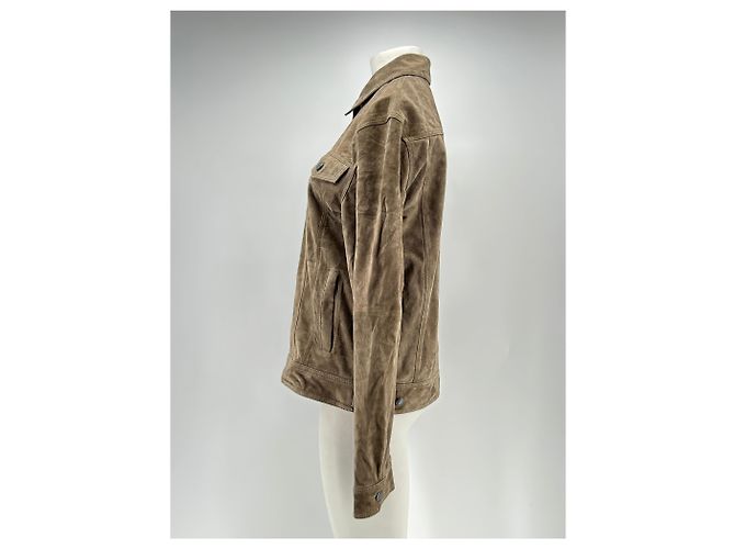 Zadig & Voltaire Wildlederjacke Braun - Ansicht 4