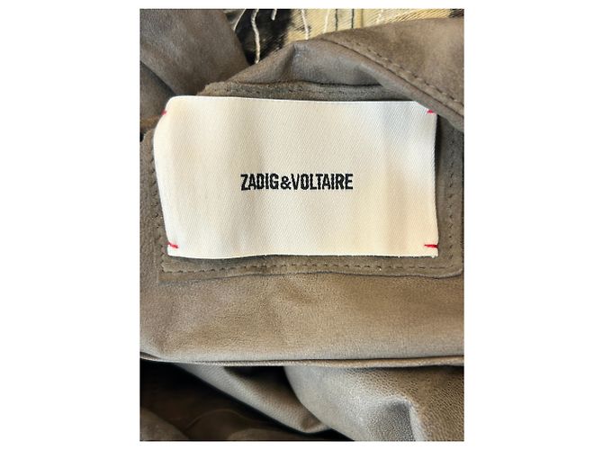Zadig & Voltaire Wildlederjacke Braun - Ansicht 5