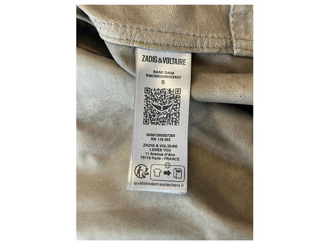 Zadig & Voltaire Wildlederjacke Braun - Ansicht 6