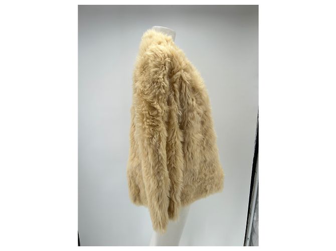 Autre Marque Chaqueta de pelo sintético MARCELA LONDON Beige - vista 3