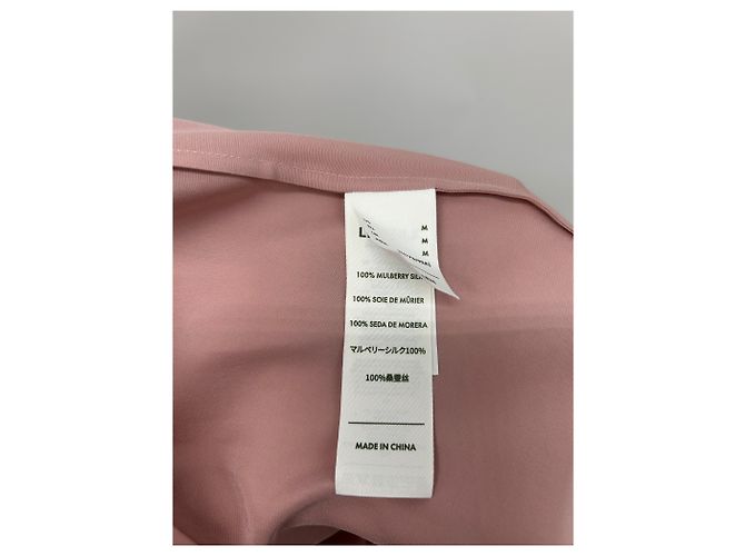Autre Marque Camicia di seta rosa LILYSILK M - vista 8