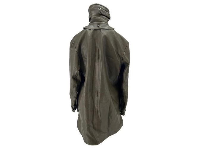 Marc by Marc Jacobs Lederjacke Khaki - Ansicht 2