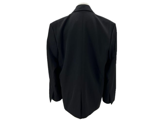 Autre Marque Blazer de lana negro BOUGUESSA - vista 2