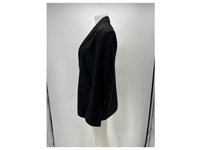 Autre Marque Blazer de lana negro BOUGUESSA - vista 4