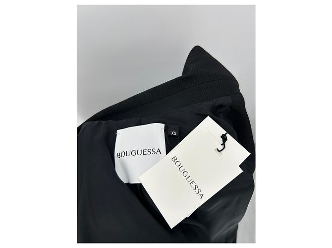 Autre Marque Blazer de lana negro BOUGUESSA - vista 5