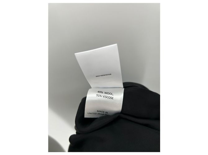 Autre Marque Blazer de lana negro BOUGUESSA - vista 6