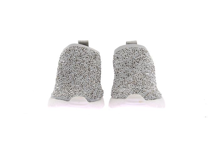 Fred Strass Sneaker Silber mit Gummisohlen 37 - Ansicht 4