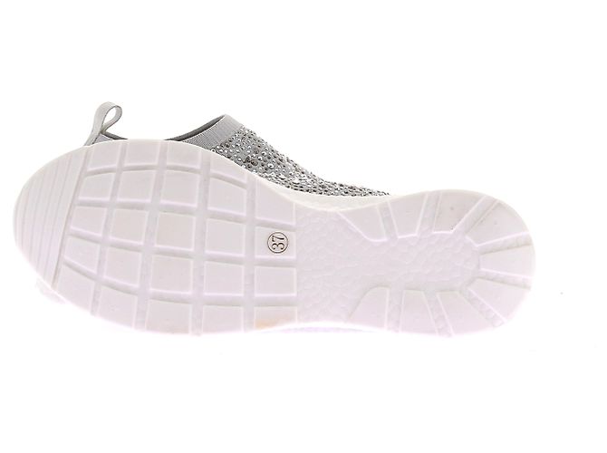 Fred Strass Sneaker Silber mit Gummisohlen 37 - Ansicht 7