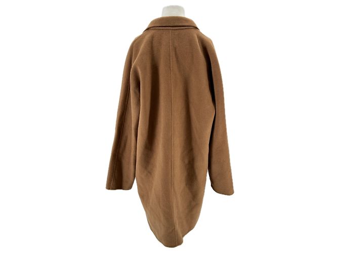 Autre Marque Abrigo de lana marrón RAILS XL Castaño - vista 2