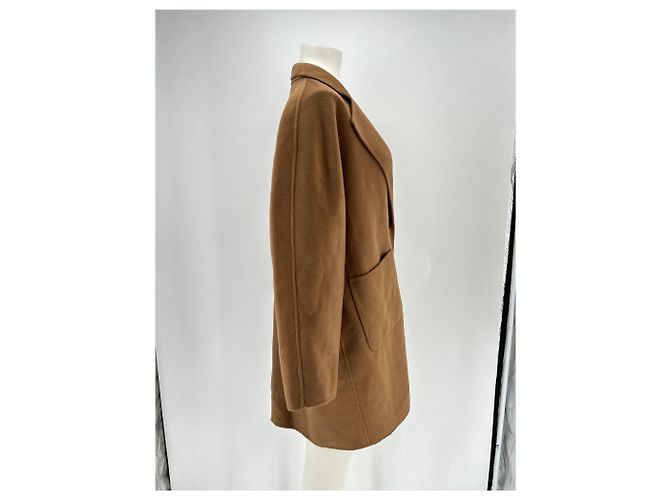 Autre Marque Abrigo de lana marrón RAILS XL Castaño - vista 3