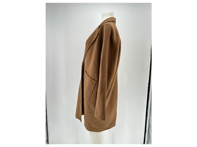 Autre Marque Abrigo de lana marrón RAILS XL Castaño - vista 4