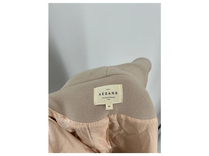 SéZane Cappotto in lana "James" Beige - vista 5